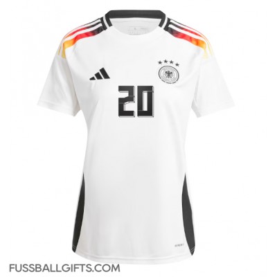 Deutschland Benjamin Henrichs #20 Fußballbekleidung Heimtrikot EM 2024 Kurzarm Deutschland Benjamin Henrichs #20 Fußballbekleidung Heimtrikot EM 2024 Kurzarm